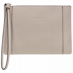 Longchamp 3D Pouches Dame Grå Danmark | 30032HCV299