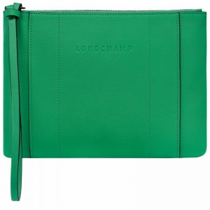 Longchamp 3D Pouches Dame Grøn Danmark | 30032HCV129