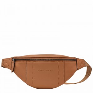 Longchamp 3D S Bæltetasker Dame Beige Danmark | 20054HCV016