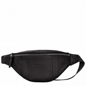 Longchamp 3D S Bæltetasker Herre Sort Danmark | 20054HCV001-