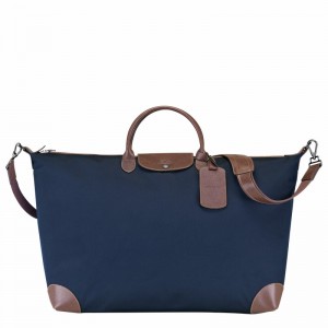 Longchamp Boxford M Rejsetasker Herre Blå Danmark | L1625080127-