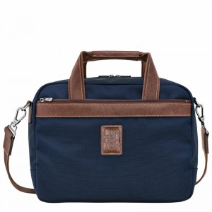 Longchamp Boxford S Rejsetasker Dame Blå Danmark | L1658080127