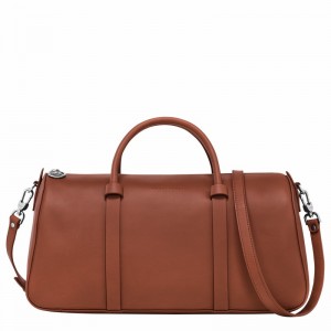 Longchamp Daylong L Håndtaske Dame Brune Danmark | 10282HFK504