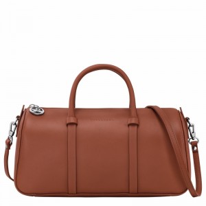 Longchamp Daylong M Håndtaske Dame Brune Danmark | 10271HFK504