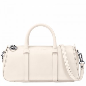 Longchamp Daylong S Håndtaske Dame Hvide Danmark | 10270HFK037