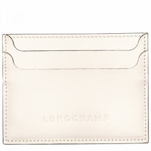 Longchamp Le FOULONNÉ Kortholder Dame Hvide Danmark | L3218HFI037