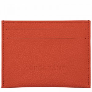 Longchamp Le FOULONNÉ Kortholder Dame Orange Danmark | L3218021685