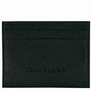 Longchamp Le FOULONNÉ Kortholder Dame Sort Danmark | L3218021001