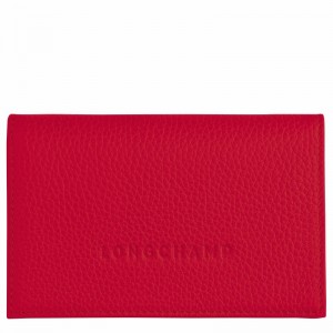 Longchamp Le FOULONNÉ Kortholder Herre Rød Danmark | L3243021C39-