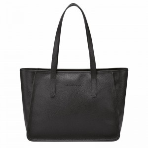 Longchamp Le FOULONNÉ L Muleposer Dame Sort Danmark | 10190021001