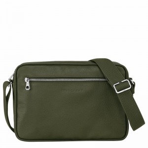 Longchamp Le FOULONNÉ M Bøttepungen Herre Khaki Danmark | 20044021A23