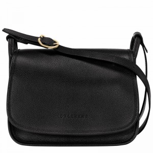 Longchamp Le FOULONNÉ M Crossbody Taske Dame Sort Danmark | 10135021001