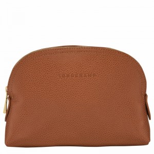 Longchamp Le FOULONNÉ Pouches Dame Caramel Danmark | L2527021121