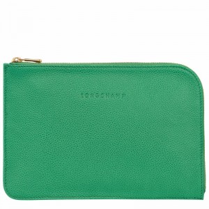 Longchamp Le FOULONNÉ Pouches Dame Grøn Danmark | 30040021129