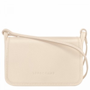 Longchamp Le FOULONNÉ XS Clutch Dame Hvide Danmark | 10133021555