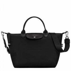 Longchamp Le Pliage Energy L Håndtaske Dame Sort Danmark | L1515HSR001