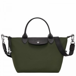 Longchamp Le Pliage Energy S Håndtaske Dame Khaki Danmark | L1512HSR892