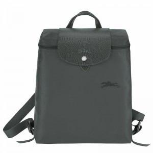 Longchamp Le Pliage Green M Rygsække Dame Dyb Grå Danmark | L1699919P66