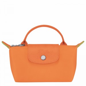 Longchamp Le Pliage Green Pouches Dame Orange Danmark | 34175919P54