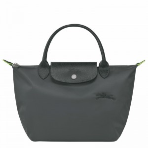 Longchamp Le Pliage Green S Håndtaske Dame Dyb Grå Danmark | L1621919P66