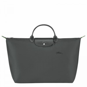 Longchamp Le Pliage Green S Rejsetasker Dame Dyb Grå Danmark | L1624919P66