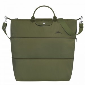 Longchamp Le Pliage Green expandable Rejsetasker Dame Grøn Danmark | L1911919479