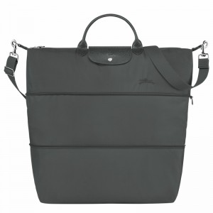 Longchamp Le Pliage Green expandable Rejsetasker Dame Dyb Grå Danmark | L1911919P66