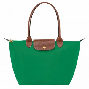 Longchamp Le Pliage Original M Muleposer Dame Grøn Danmark | L2605089P88