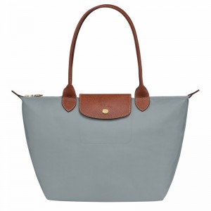 Longchamp Le Pliage Original M Muleposer Dame Grå Danmark | L2605089P80