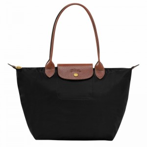 Longchamp Le Pliage Original M Muleposer Dame Sort Danmark | L2605089001