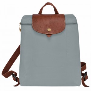 Longchamp Le Pliage Original M Rygsække Herre Grå Danmark | L1699089P80-