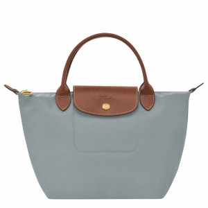 Longchamp Le Pliage Original S Håndtaske Dame Grå Danmark | L1621089P80