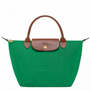 Longchamp Le Pliage Original S Håndtaske Dame Grøn Danmark | L1621089P88