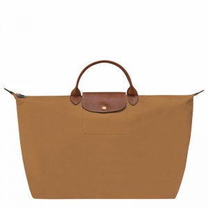 Longchamp Le Pliage Original S Rejsetasker Herre Khaki Danmark | L1624089P86-