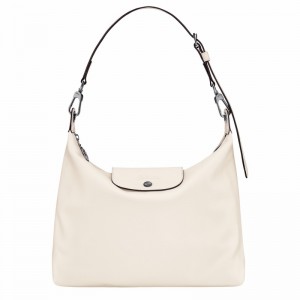 Longchamp Le Pliage Xtra M Hobo Taske Dame Hvide Danmark | 10189987037