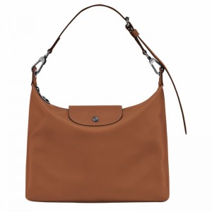 Longchamp Le Pliage Xtra M Hobo Taske Dame Brune Danmark | 10189987504