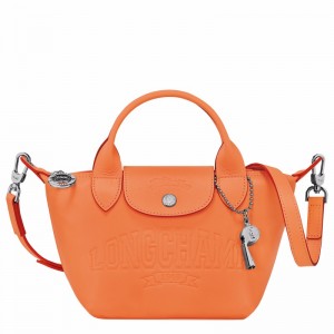 Longchamp Le Pliage Xtra XS Håndtaske Dame Orange Danmark | L1500HEY017