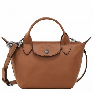 Longchamp Le Pliage Xtra XS Håndtaske Dame Brune Danmark | L1500987504