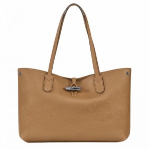 Longchamp Le Roseau Essential L Muleposer Dame Khaki Danmark | L2686968026