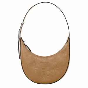 Longchamp Le Roseau Essential S Hobo Taske Dame Khaki Danmark | 10217968026