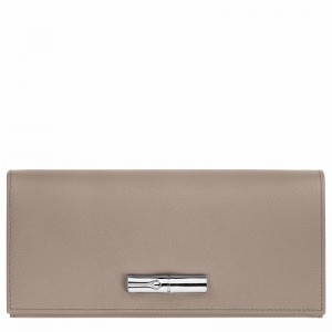 Longchamp Le Roseau Flap Pung Dame Grå Danmark | L3044HFP266