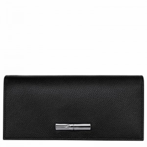 Longchamp Le Roseau Flap Pung Dame Sort Danmark | L3044HFP001