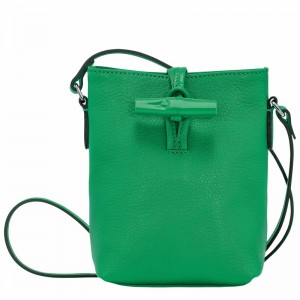 Longchamp Le Roseau XS Crossbody Taske Dame Grøn Danmark | 10207HEC129