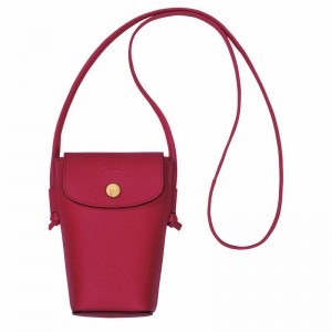 Longchamp ÉPURE Cover Dame Fuchsia Danmark | 34193HYZJ13