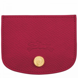 Longchamp ÉPURE Kortholder Dame Fuchsia Danmark | 30031HYZJ13