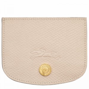 Longchamp ÉPURE Kortholder Dame Hvide Danmark | 30031HYZ555