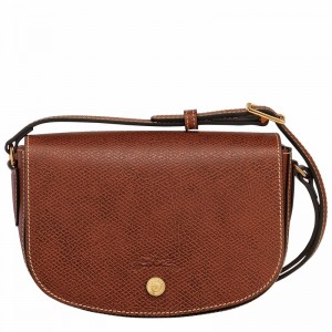 Longchamp ÉPURE S Crossbody Taske Dame Brune Danmark | 10253HYZ035