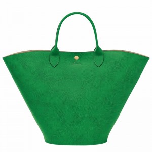 Longchamp ÉPURE XL Muleposer Dame Grøn Danmark | 10260HYZ129