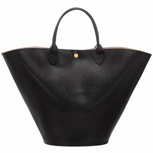 Longchamp ÉPURE XL Muleposer Dame Sort Danmark | 10260HYZ001