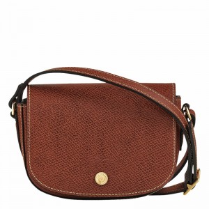 Longchamp ÉPURE XS Crossbody Taske Dame Brune Danmark | 10165HYZ035